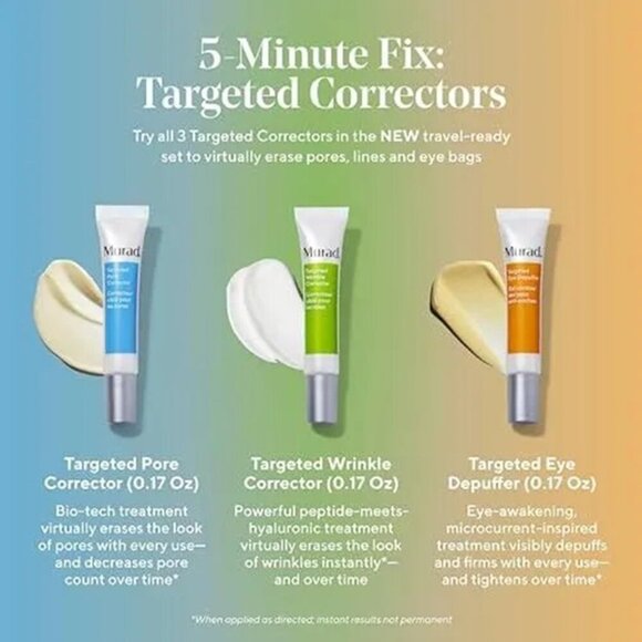 MURAD 3 Targeted Correctors in a Limited Edition Collection New in Gift Box - Picture 3 of 12